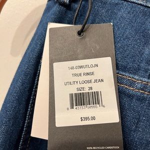 True Rinse Utility Loose jeans size 28